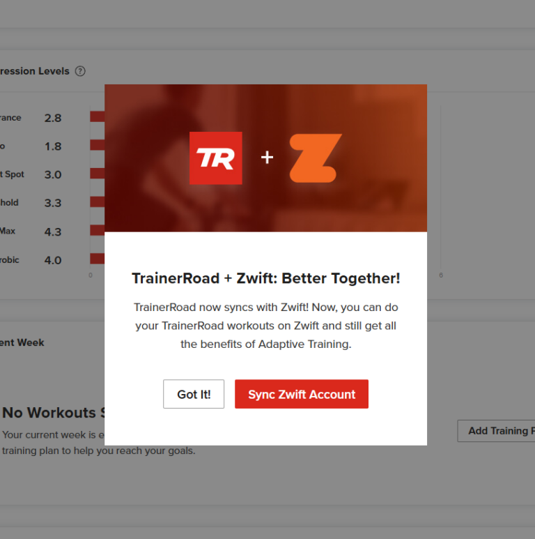 Read more about the article איחוד כוחות: אינטגרציה חדשה בין TrainerRoad ל Zwift